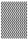 Printed Wafer Paper - Chevron Black